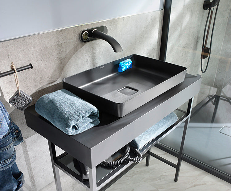 Magnetic Floating Soap Holder – Self-Draining Soap Dish for Shower & Sink