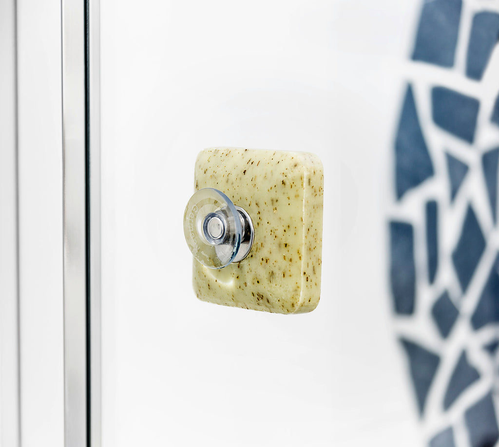 Magnetic Floating Soap Holder – Self-Draining Soap Dish for Shower & Sink